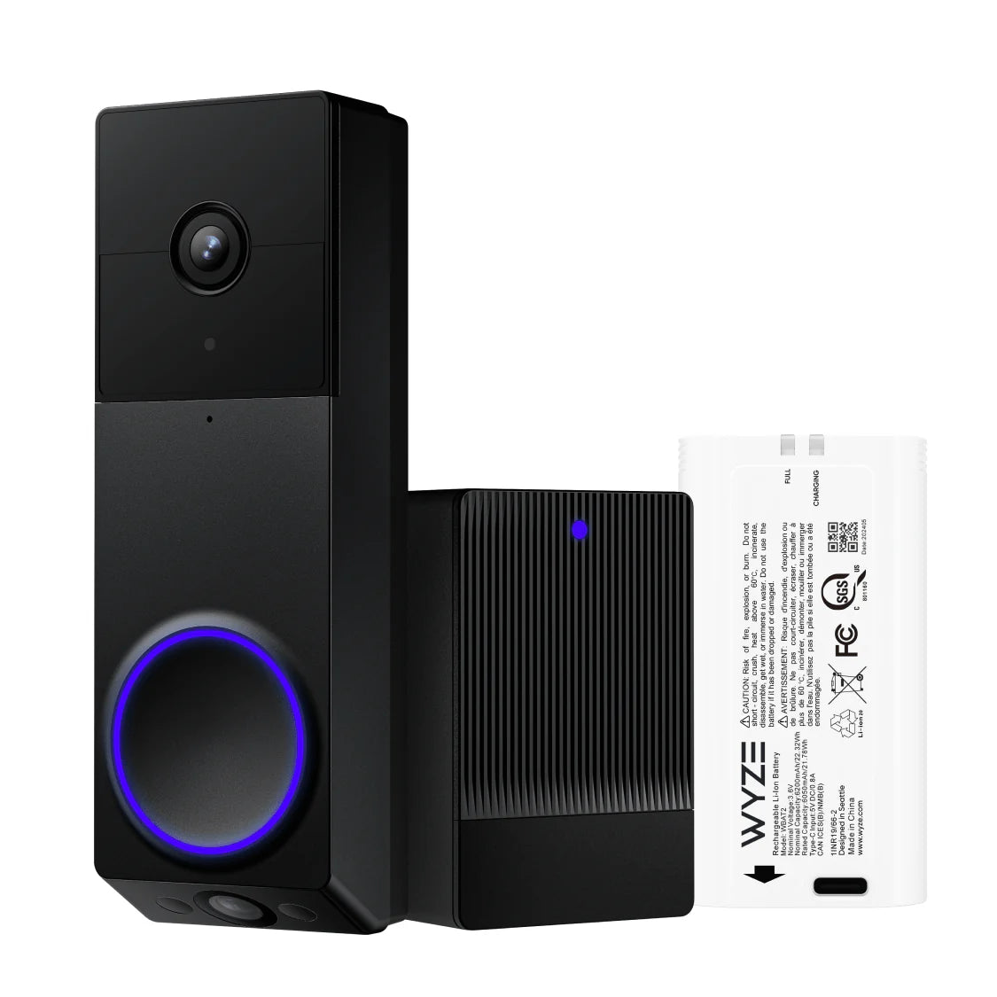 Duo Cam Doorbell + Extra Battery