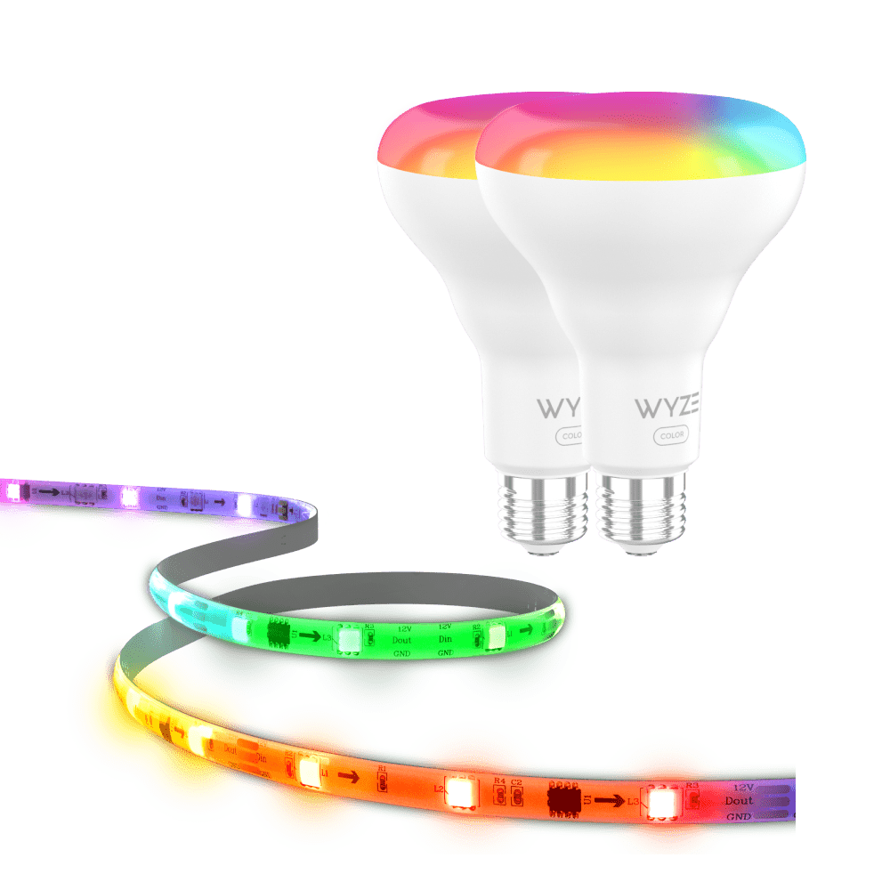 Smart Lighting Kit - Bulb Color BR30 + Light Strip Pro Bundle