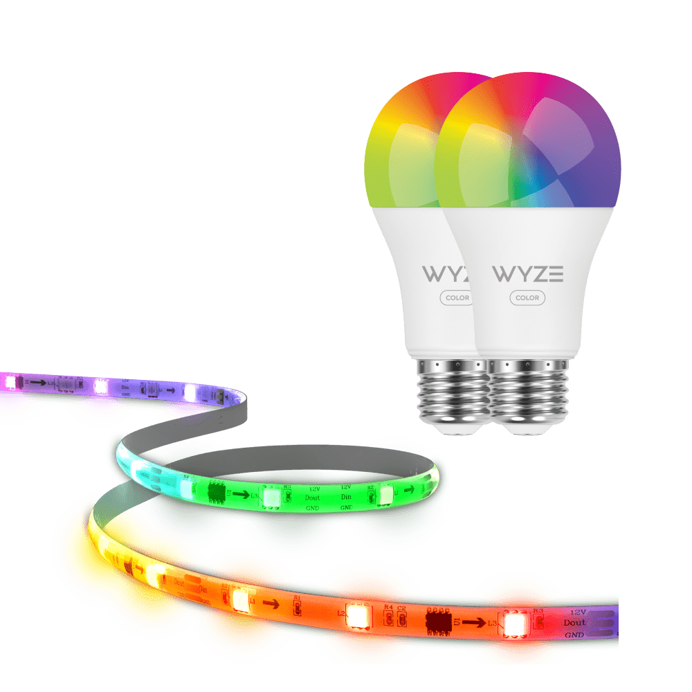 Smart Lighting Kit - Bulb Color + Light Strip Pro Bundle