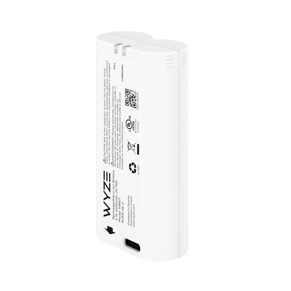 Wyze Removable Battery Pack
